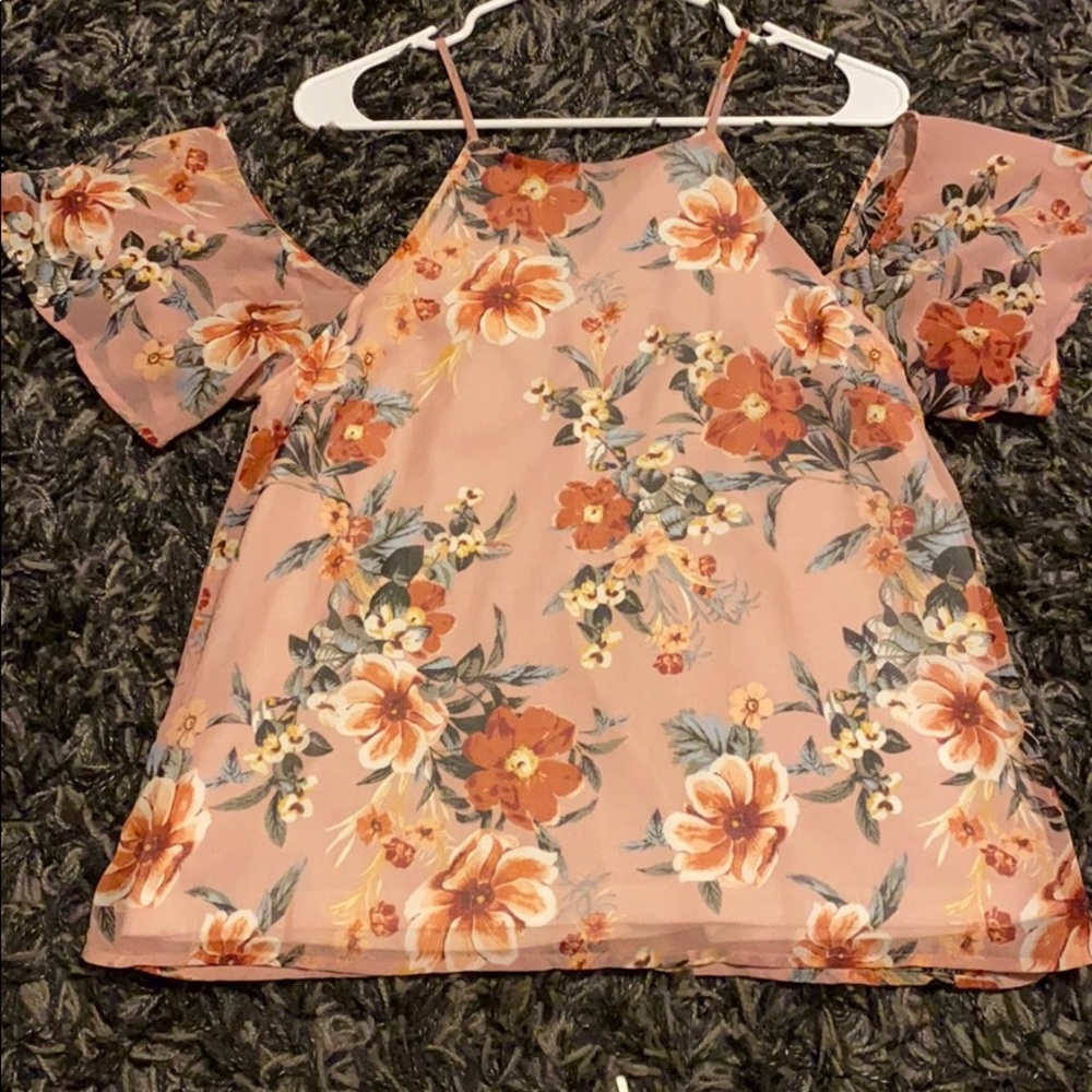 no shoulder blouse